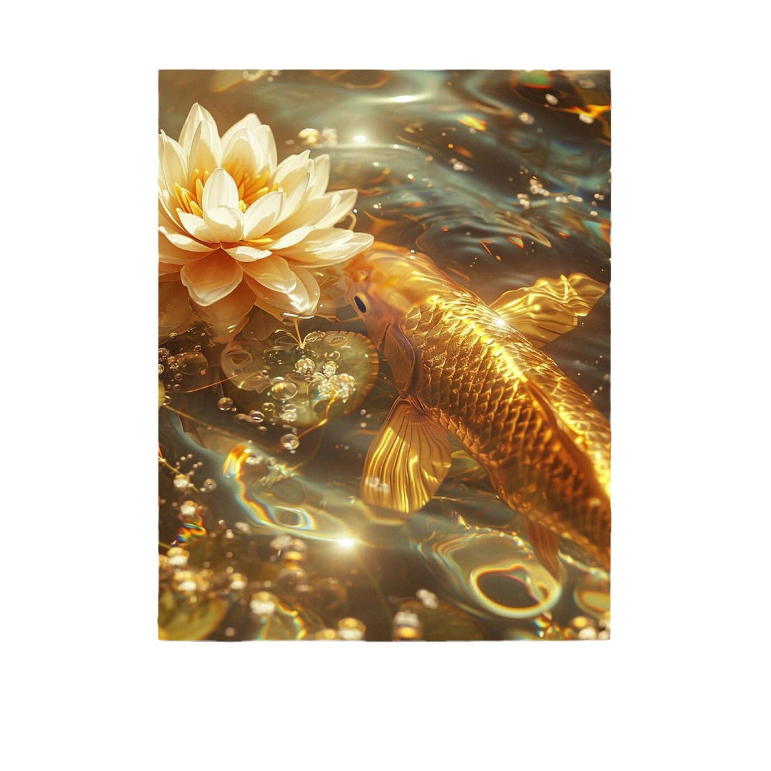 DIY Koi Fisch und Seerose Malset Karnz