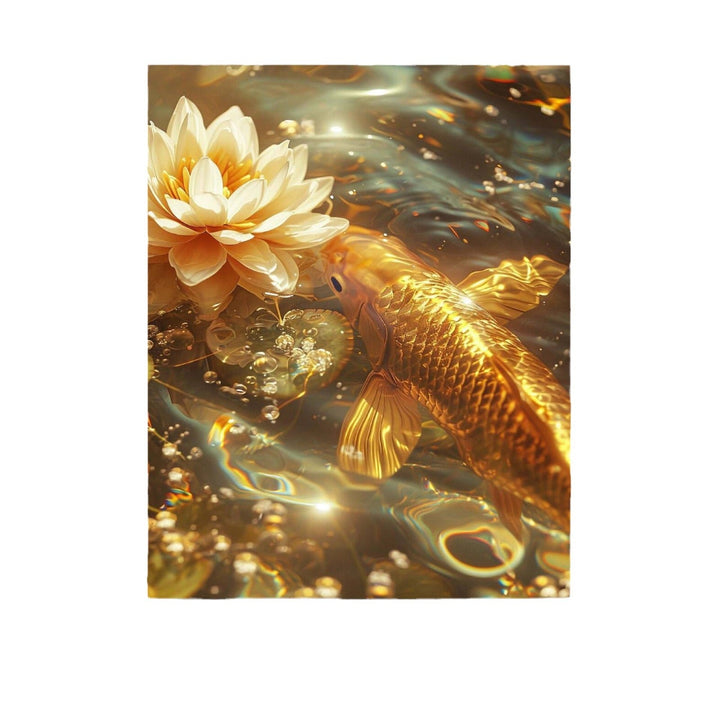DIY Koi Fisch und Seerose Malset Karnz