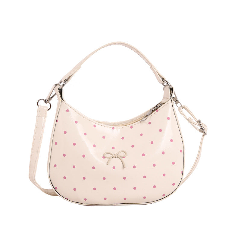 WoCharming Polka Dot Crossbody Handtasche Karnz