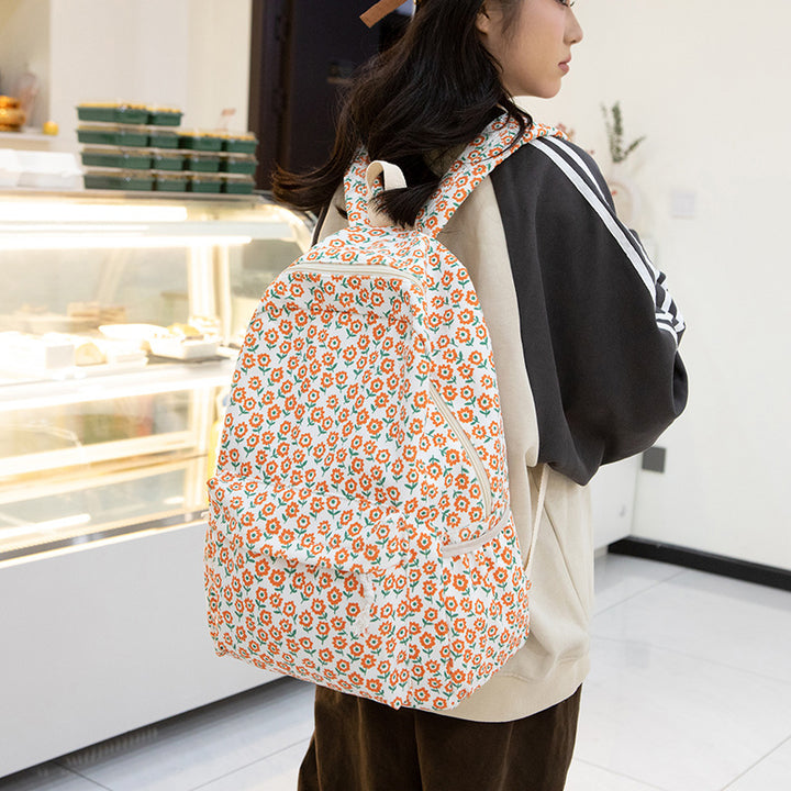 Blütenmuster Rucksack Karnz