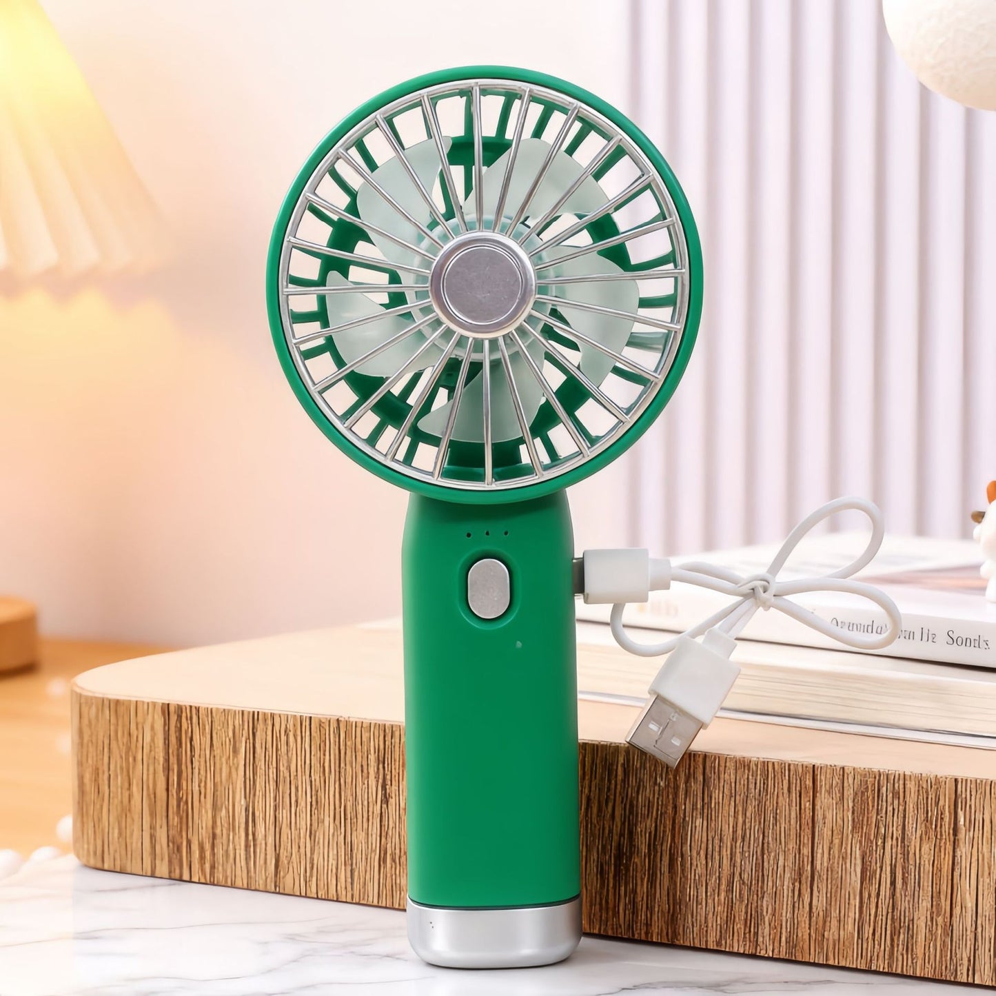 Damen Tragbarer Handventilator mit USB-Anschluss und ergonomischem Design Karnz