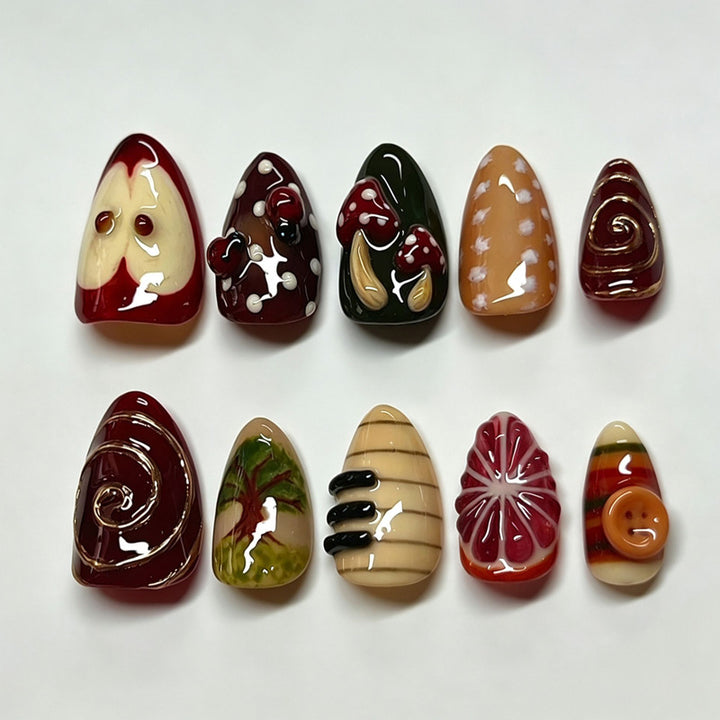 Kreative Kunstnagelkollektion Karnz