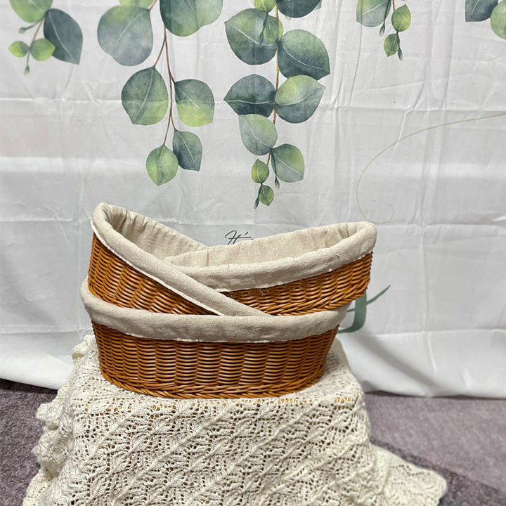 Gemütlicher Woven Brot Korb Karnz