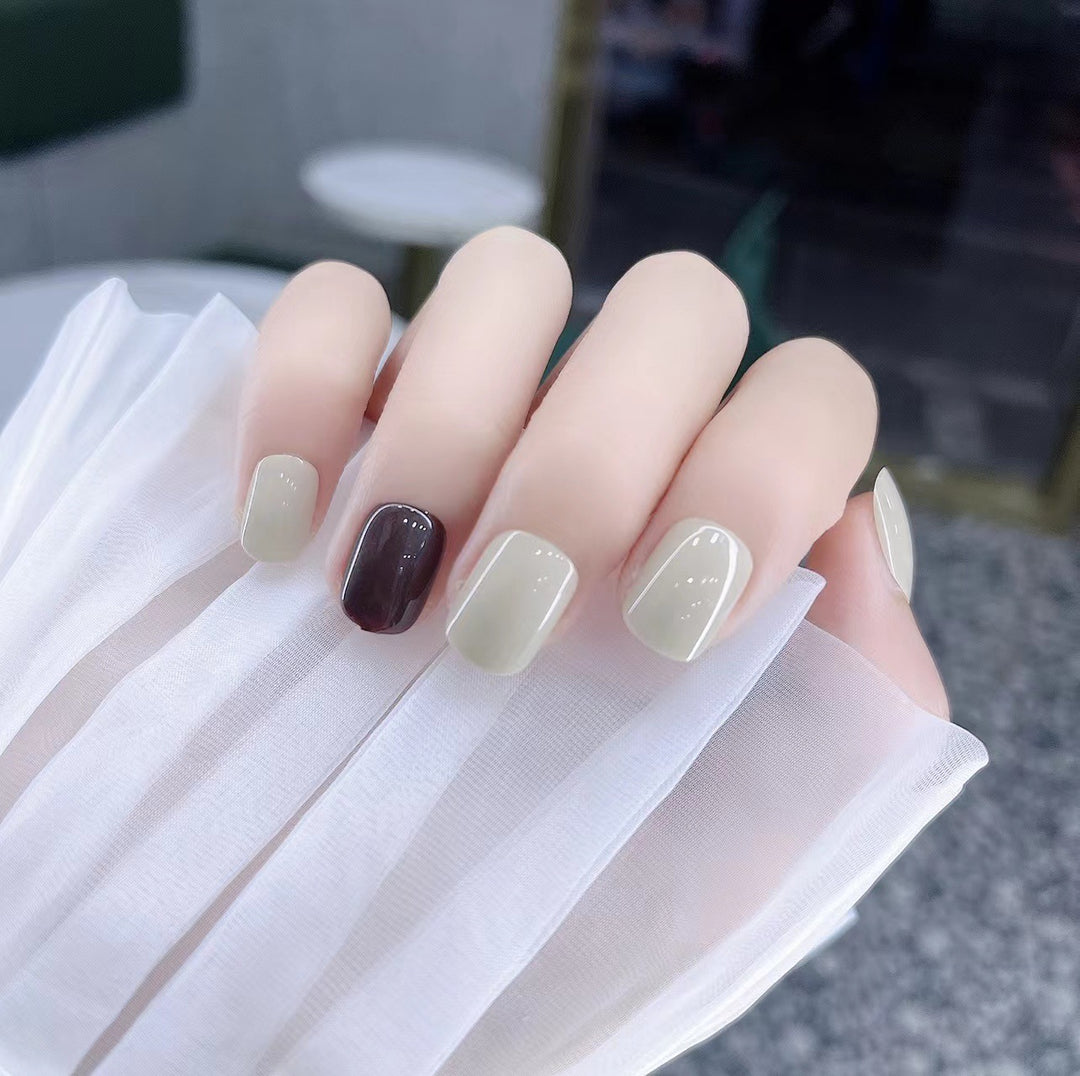 Elegantes Press-On-Nagel-Set Karnz