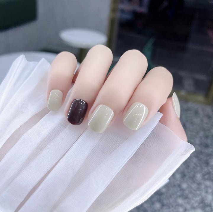 Elegantes Press-On-Nagel-Set Karnz