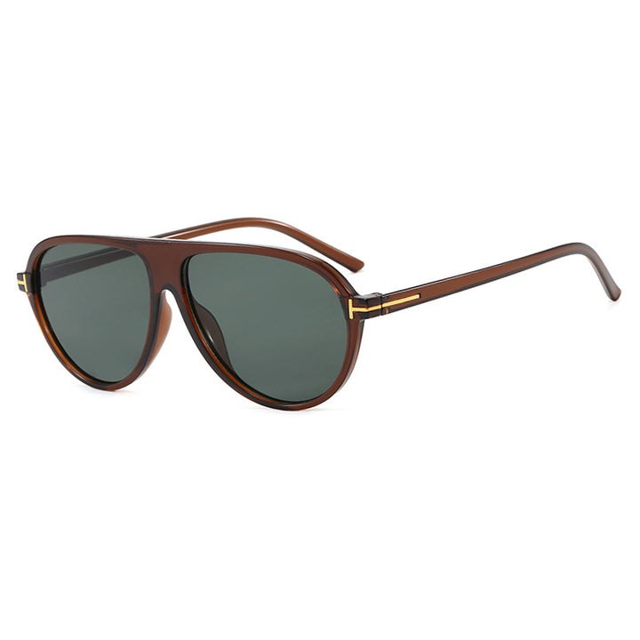 Damen stilvolle Sonnenbrille im aerodynamischen Design Karnz