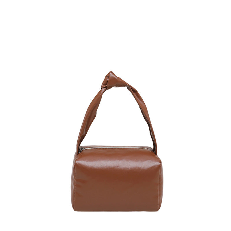 WoVintage-inspirierte strukturierte Handtasche Karnz