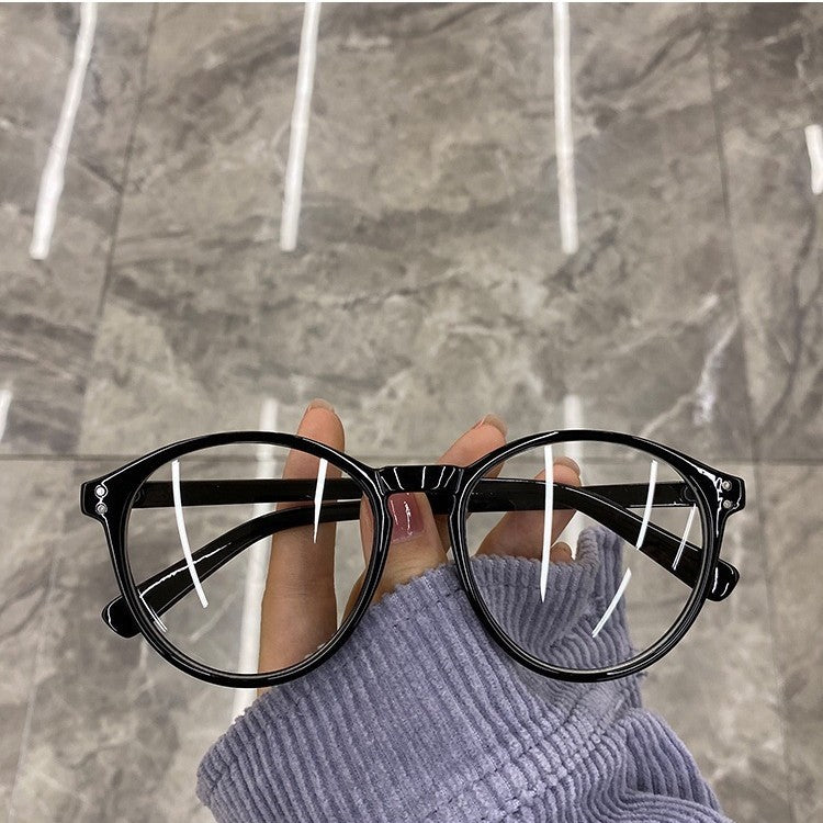 Damen modische Cat-Eye Brille mit dekorativem Rahmen Karnz