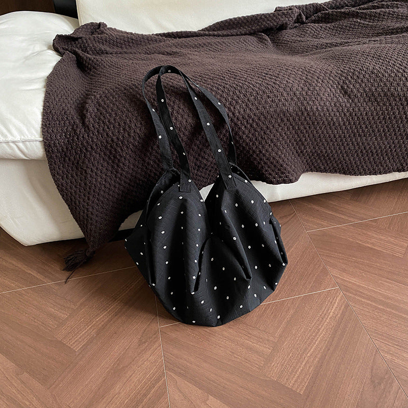 Stylische Punktmuster Tragetasche