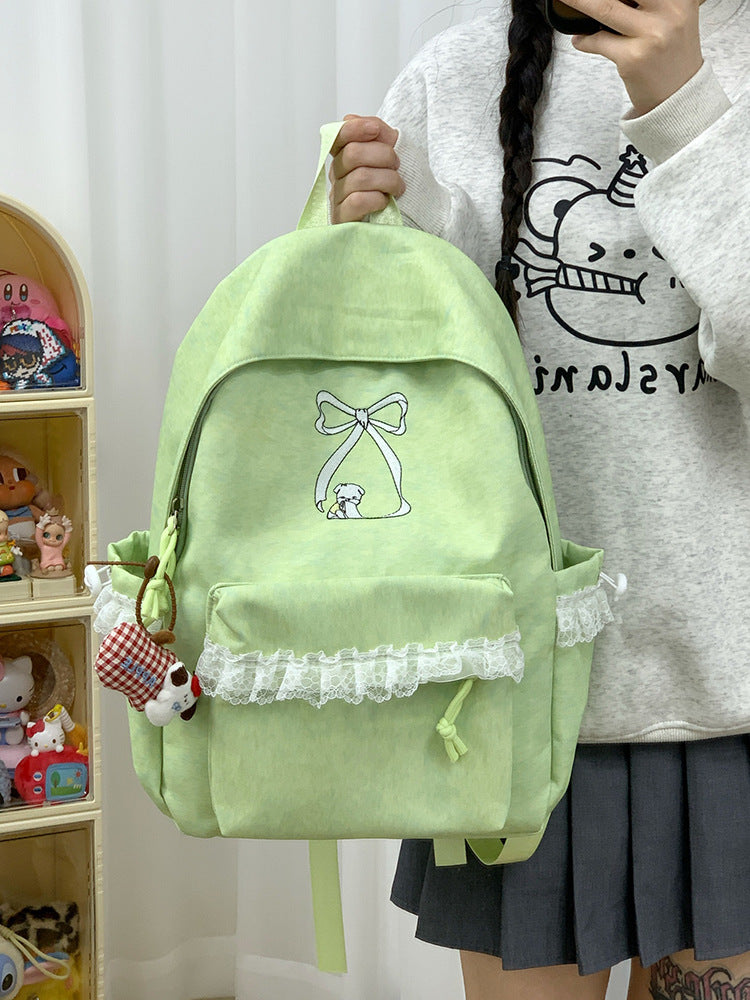Verspielter Rucksack mit Süßem Motiv und Praktischen Fächern Karnz