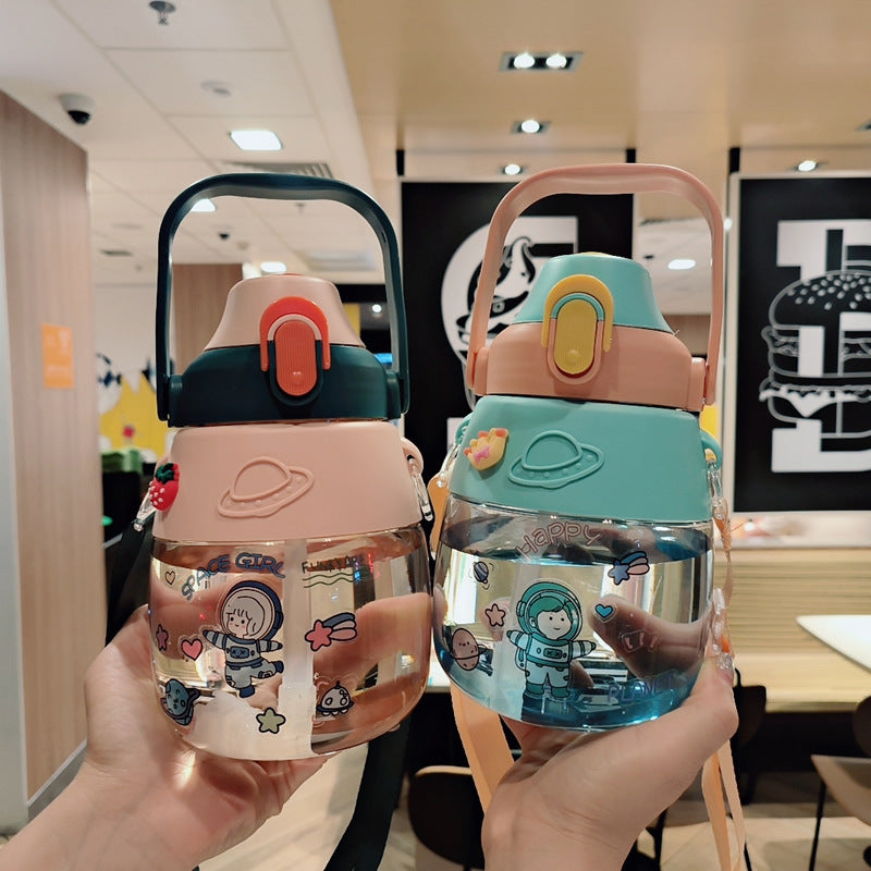 Damen Kinderfreundliche Trinkflasche Karnz