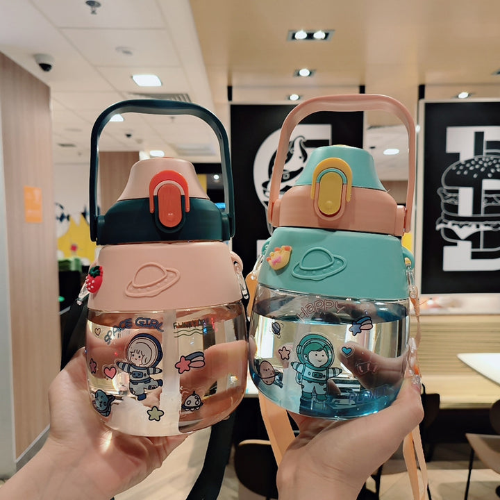 Damen Kinderfreundliche Trinkflasche Karnz