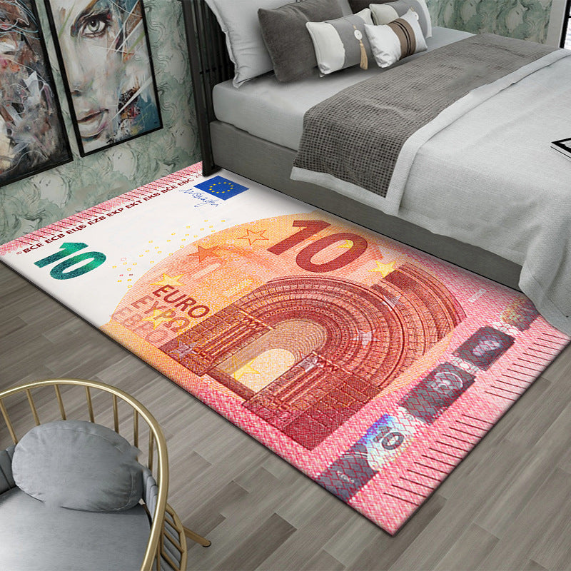 Dekorativer Euro-Banknoten-Teppich