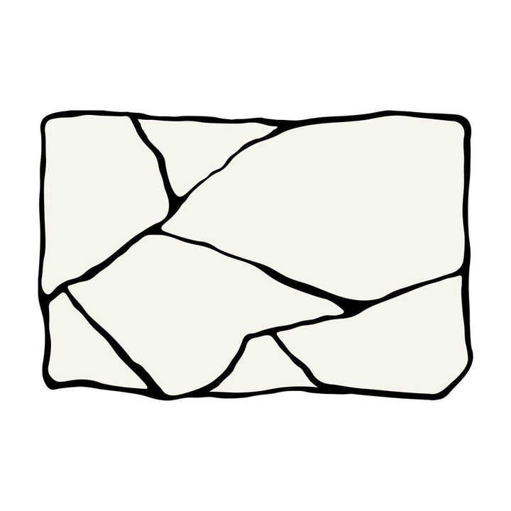 Geometrischer abstrakter Teppich