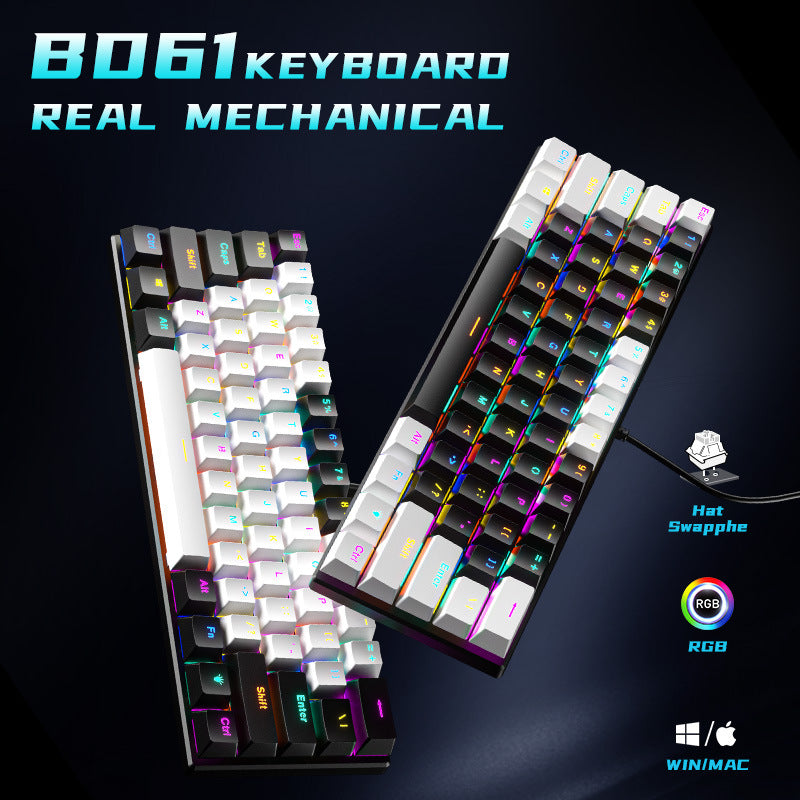 Kompakte RGB Mechanische Tastatur Karnz