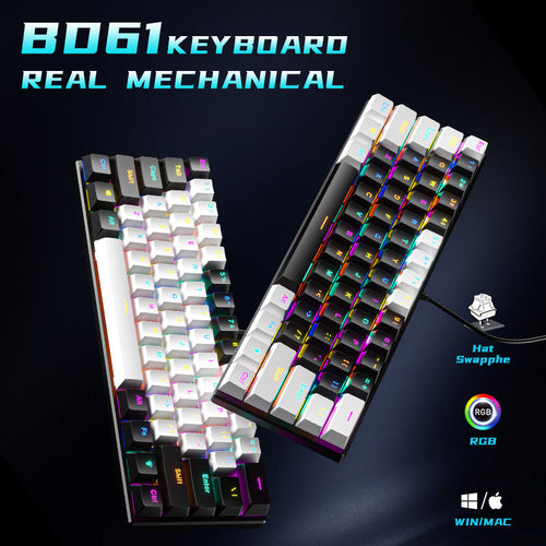 Kompakte RGB Mechanische Tastatur Karnz