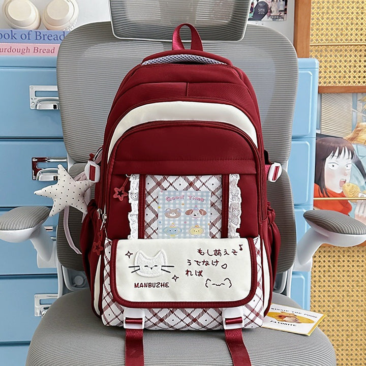 Stylische Grafische Rucksack Karnz