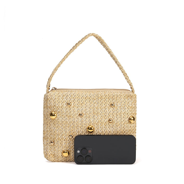 Texturierte gewebte Abend-Clutch