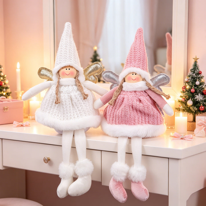 Dekorative Weihnachtsengel Figur