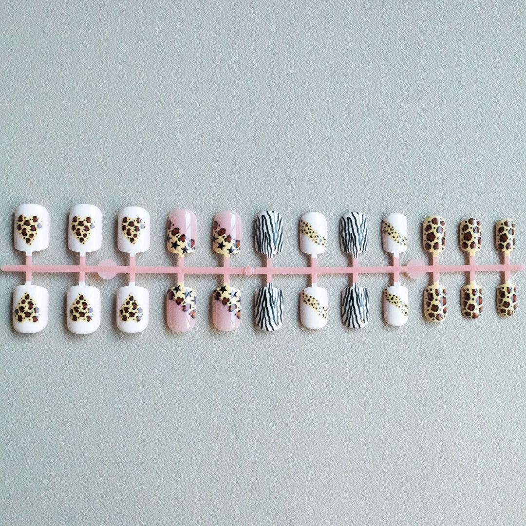 Trendy Tierdruck Nagelkunst 1790957446