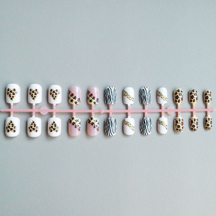 Trendy Tierdruck Nagelkunst 1790957446