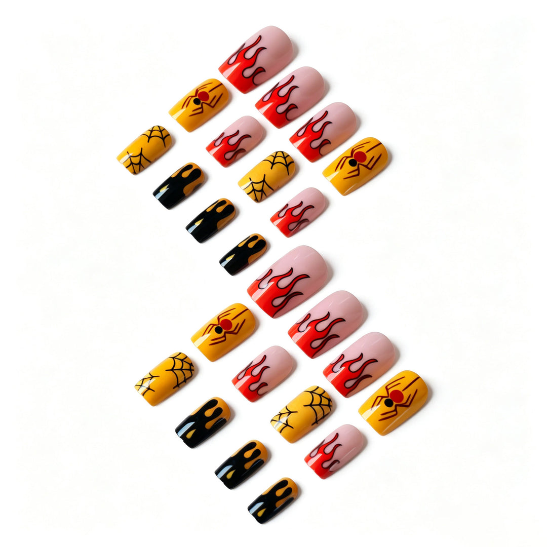 Kreatives Halloween-Themen-Nagelkunst-Set  1790957681