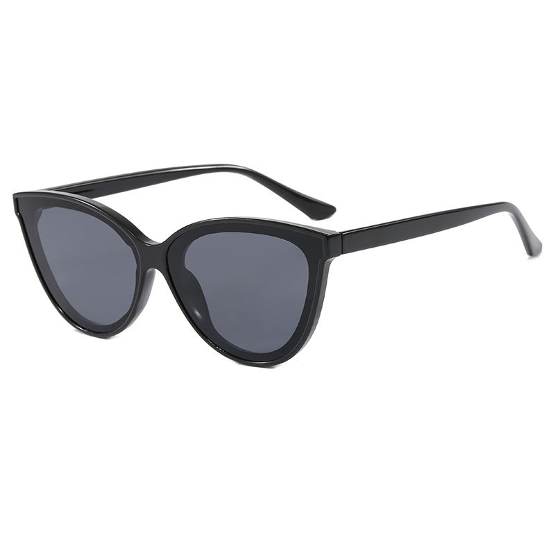 Damen modische Cat-Eye Sonnenbrille mit gradienten Gläsern Karnz