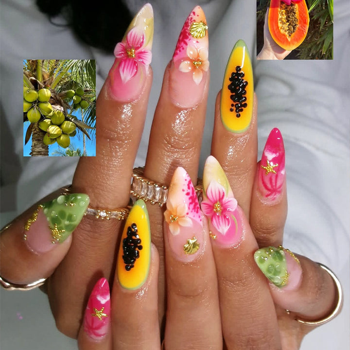 Tropische Nagelkunst Tipps Karnz