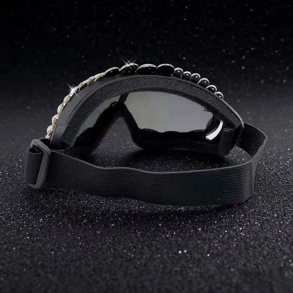 Damen Hochwertige Funkelnde Sportsonnenbrille Karnz