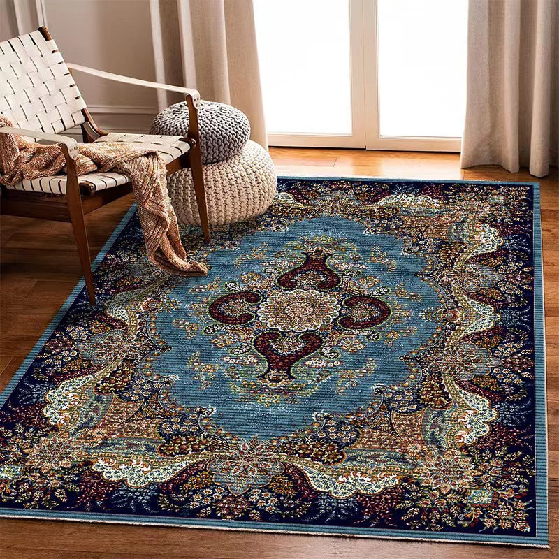 Vintage-inspirierter floraler Teppich