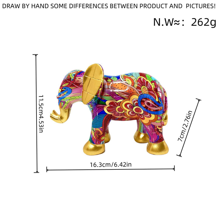 Dekorative Elefantfigur Karnz