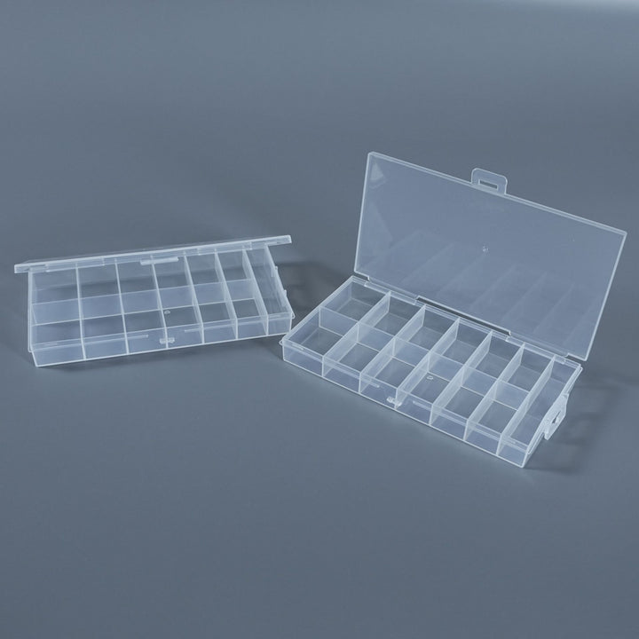 Transparente Trennwand Aufbewahrungsbox Karnz