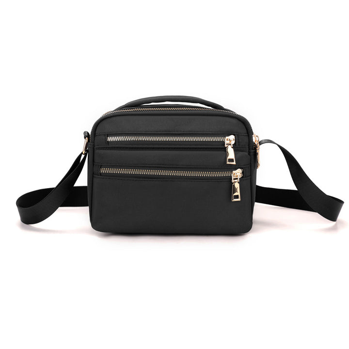 Multi-Reißverschluss-Crossbody-Organizer-Tasche Karnz