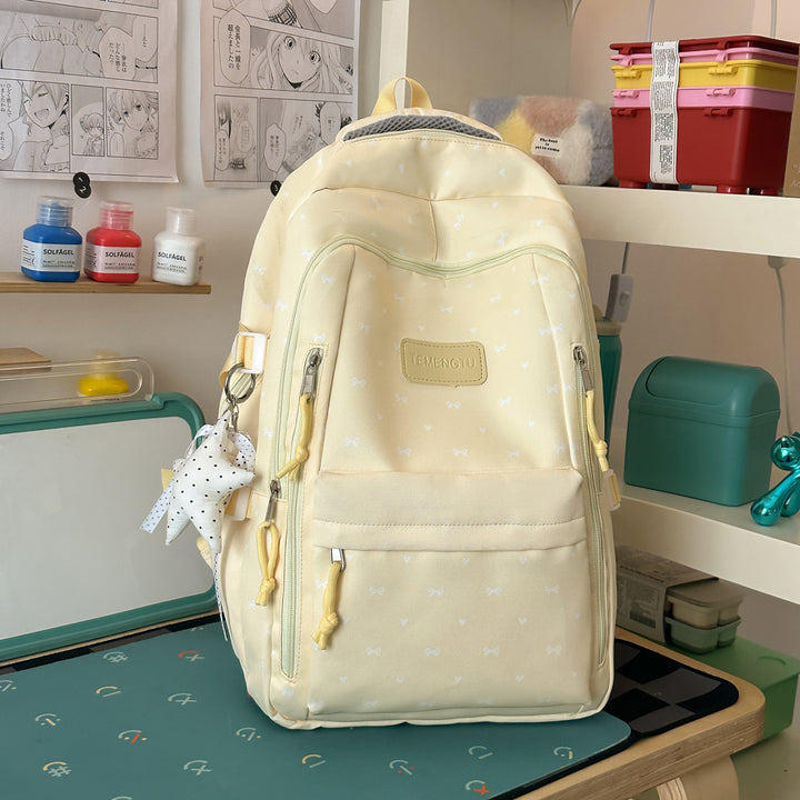 Verspielter bedruckter Rucksack