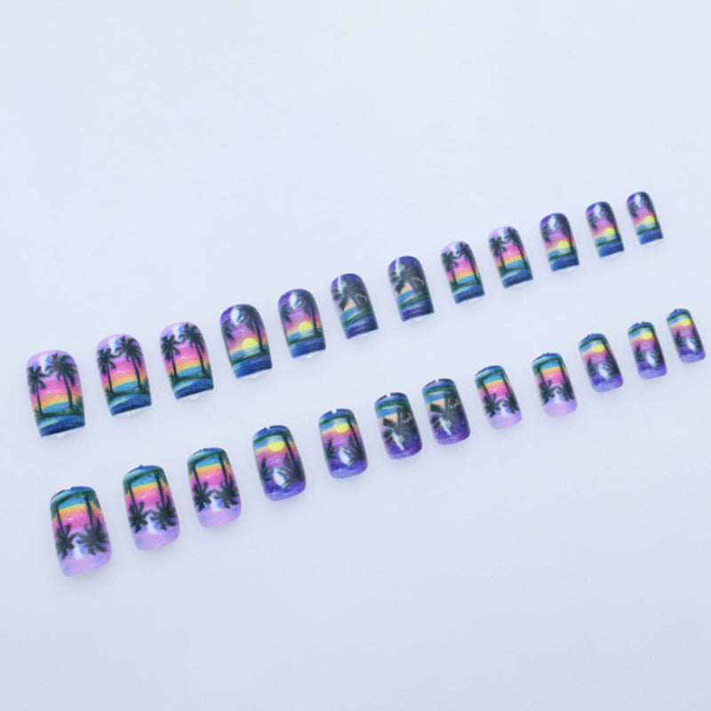 Beach Sunset Nail Art Set Karnz