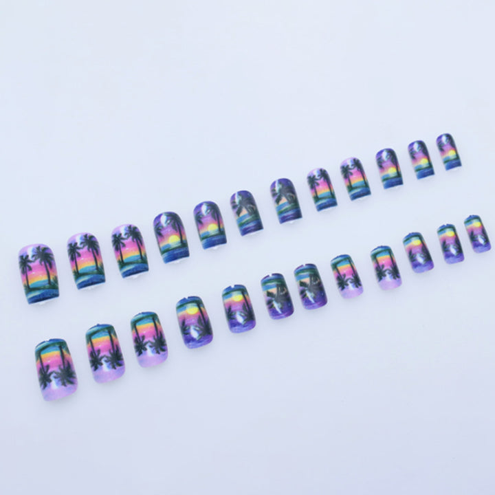 Beach Sunset Nail Art Set Karnz