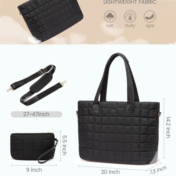 Gepolsterte Alltags-Handtasche Karnz