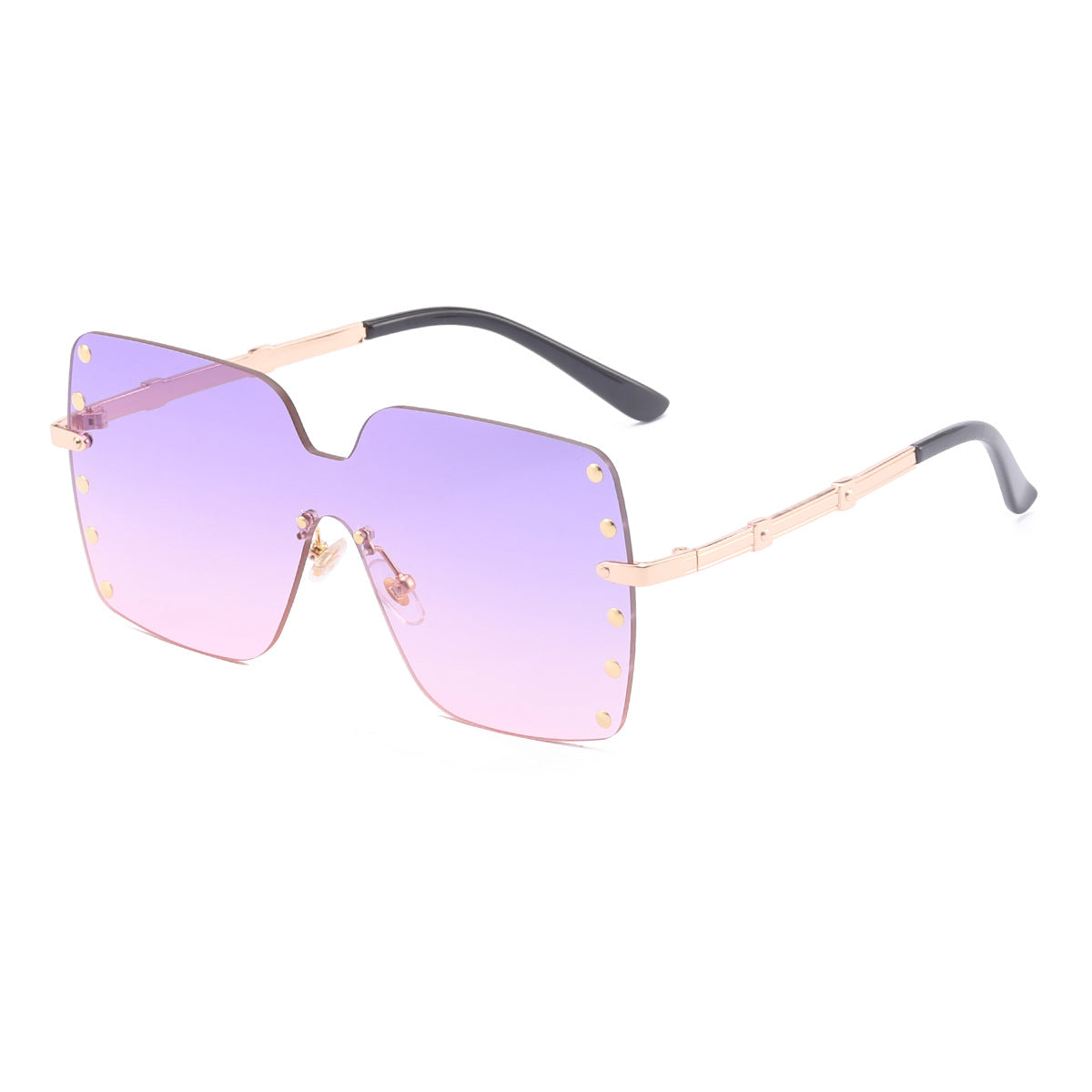 Damen oversized Sonnenbrille mit modischem Rahmen Karnz