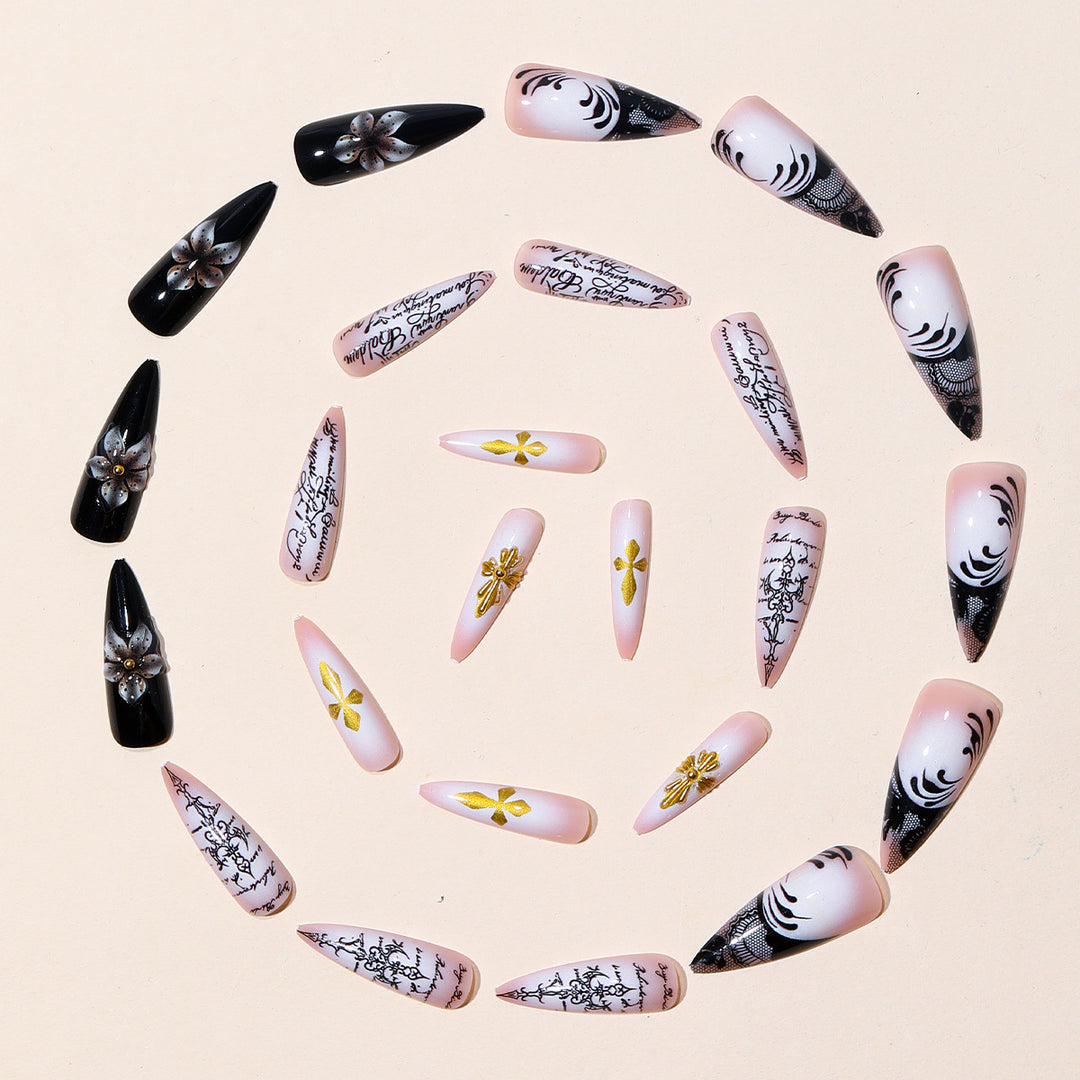 Premium Stiletto Nagelkunst Verlängerungen Karnz