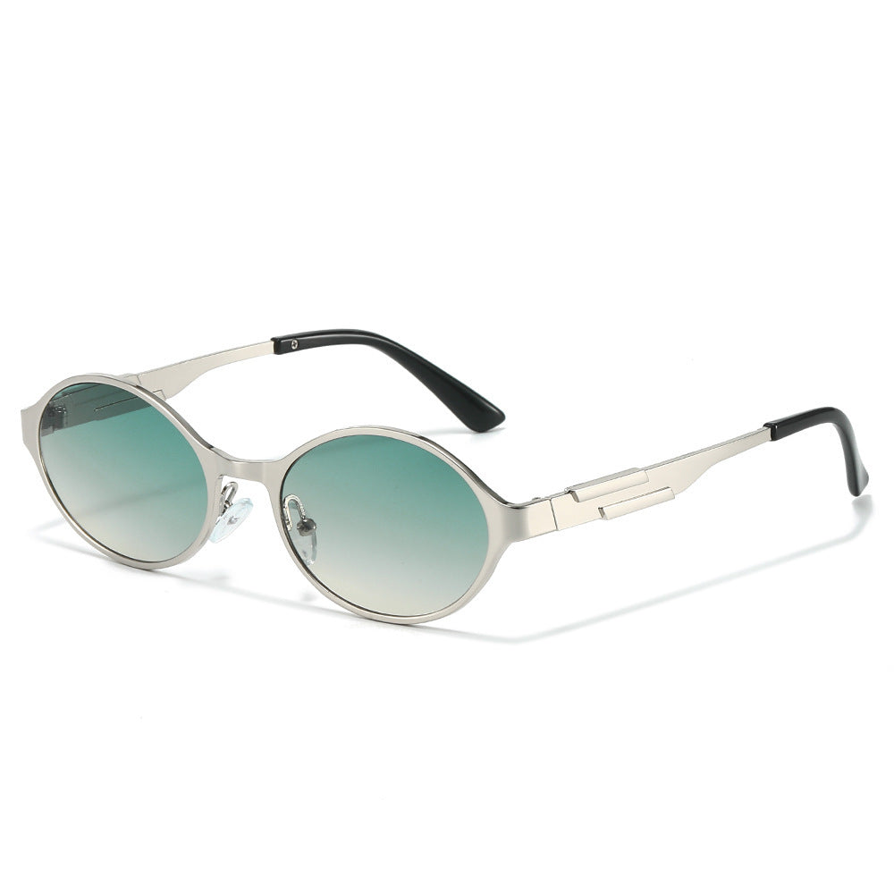 Einzigartige ovale Rahmen-Sonnenbrille Karnz