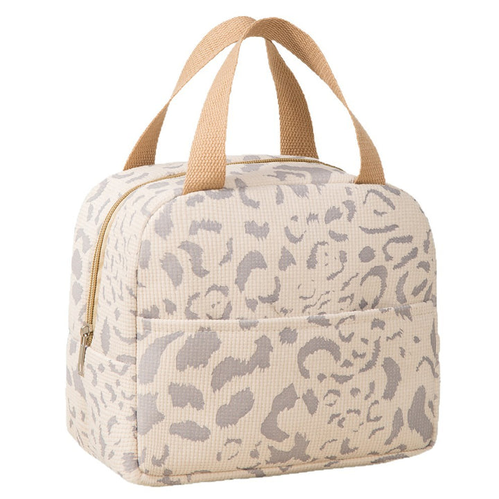 Isolierte Leopardenmuster-Lunchbox