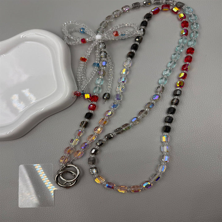 Dekorativer Perlen Charms Halskette Karnz 1790135240