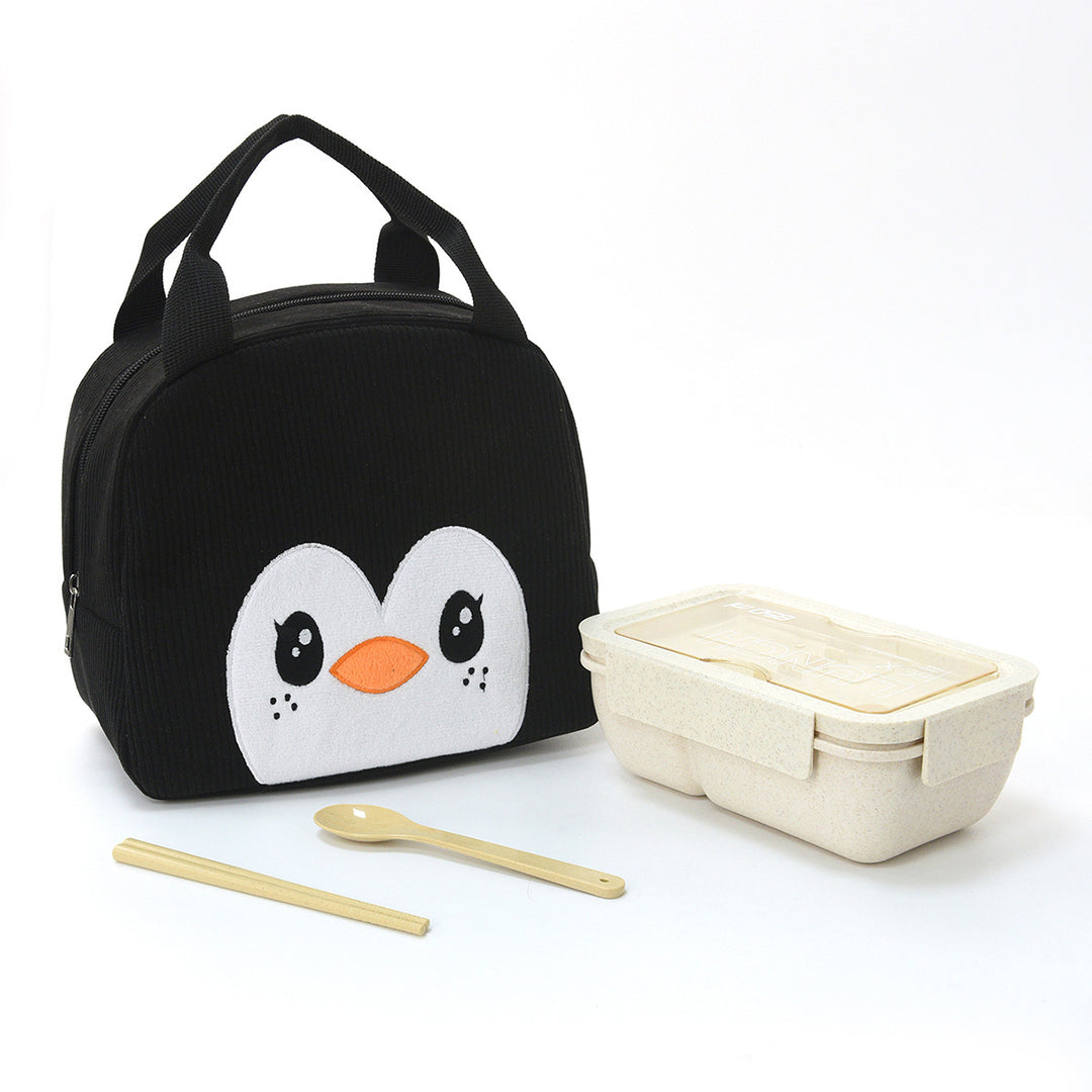 Spaß Pinguin-Themen Lunch Tasche