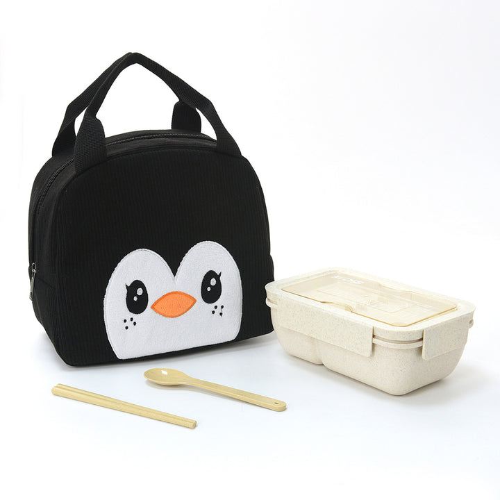 Spaß Pinguin-Themen Lunch Tasche