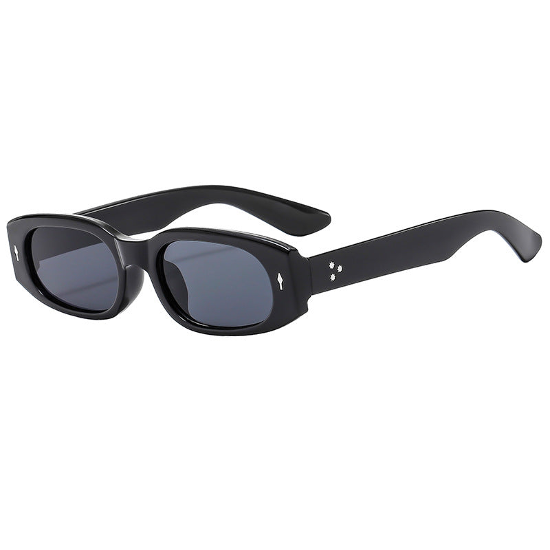 Damen Designer-Sonnenbrille mit stilvollem, quadratischem Rahmen Karnz