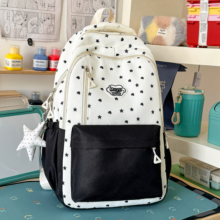 Sternenprint lässiger Rucksack Karnz
