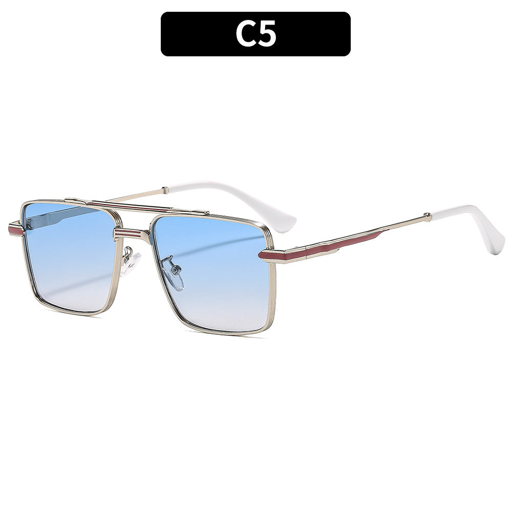 Damen futuristische quadratische Sonnenbrille Karnz
