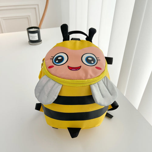 Plüsch-Rucksack mit Bienenmotiv und Praktischen Fächern Karnz