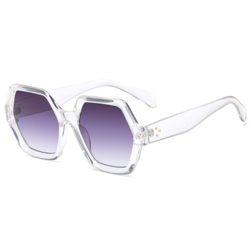 Damen geometrische Lesebrille im markanten Wabenrahmen-Design Karnz