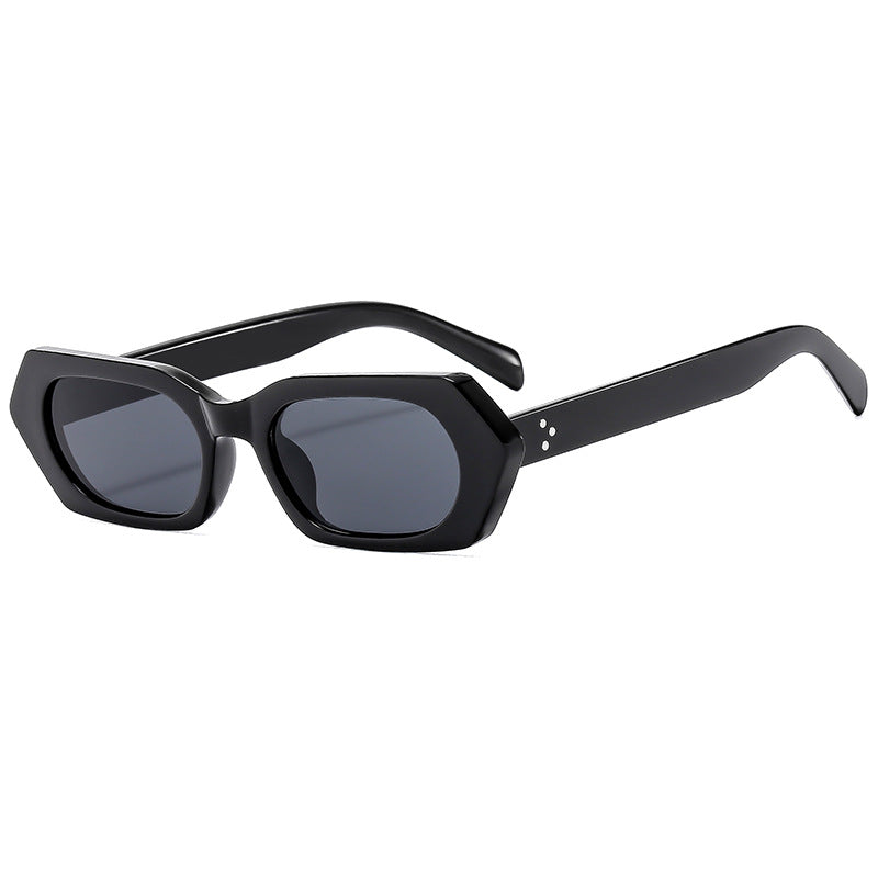 Damen modische Sonnenbrille mit stylish geometrischem Design Karnz